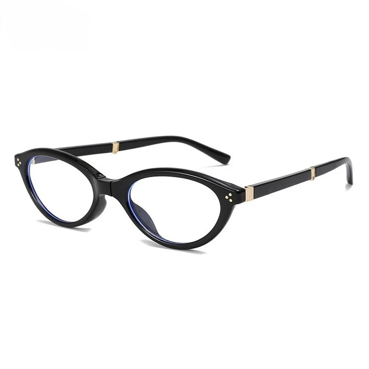 Sunglasses Foldable Cat Eye Vintage Narrow Frame UV400 Protection Portable Pocket Shades Fall 2026 Trend Gift