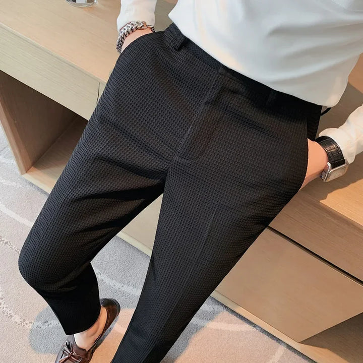 Elegant Plaid Men&