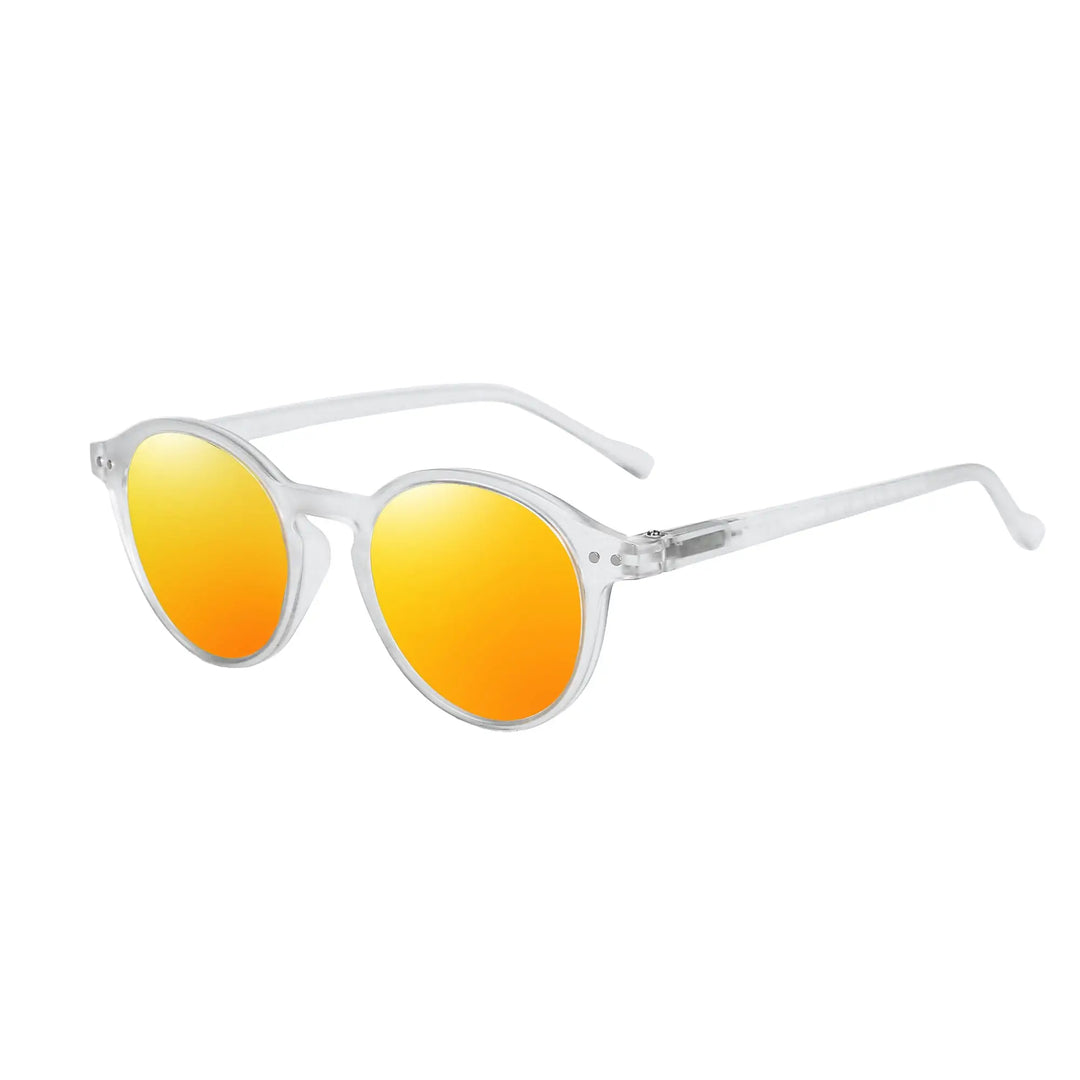 Polarized Sunglasses Round Retro Unisex Eyewear Summer 2026 Trend UV400 Protection
