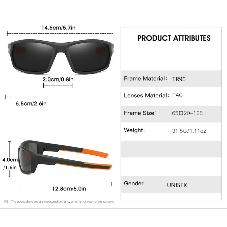 Sunglasses Sport Style Vintage Pattern Eyewear Driving Fishing Cycling Mountaineering Includes Case Summer 2026