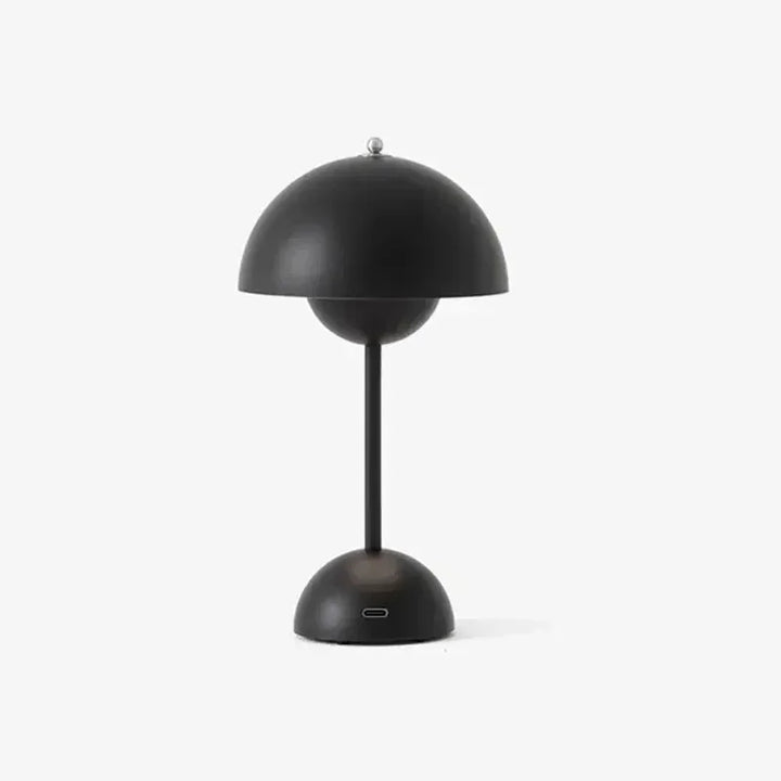Rechargeable Table Lamp Nordic Flower Bud With Iron Touch Switch Fall 2026 Home Decor For Bedroom Or Nightstand