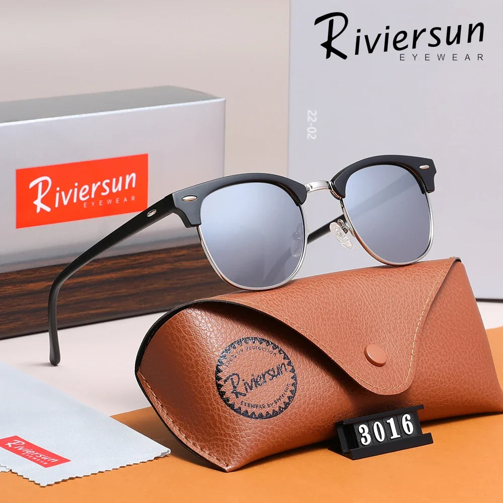 Sunglasses UV400 Polarized Square Frame – Unisex Outdoor Eyewear, TikTok Viral Fall 2026 Gift