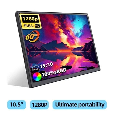 2K Portable Monitor 14 Inch Touch HDR 60Hz Gaming Display