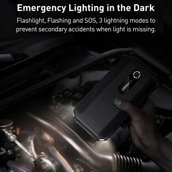 Car Jump Starter 800A Portable Power Bank For Auto Emergency Booster, Fall 2025 Road Trip Ready