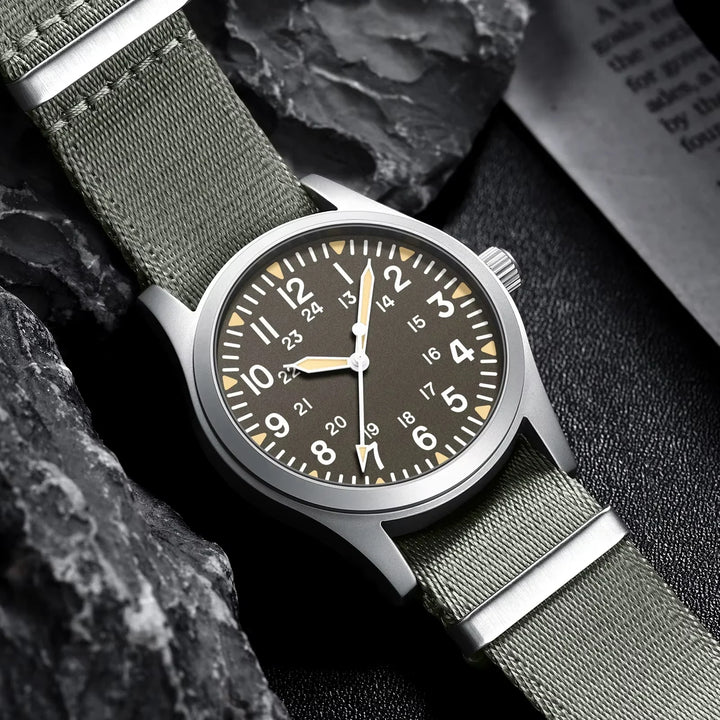 Military Quartz Field Watch 37mm Sapphire Fall 2025