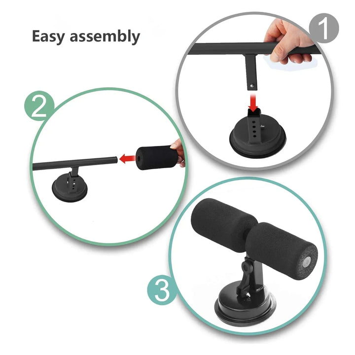 Suction Cup Sit Up Assist Device Portable Abs Trainer
