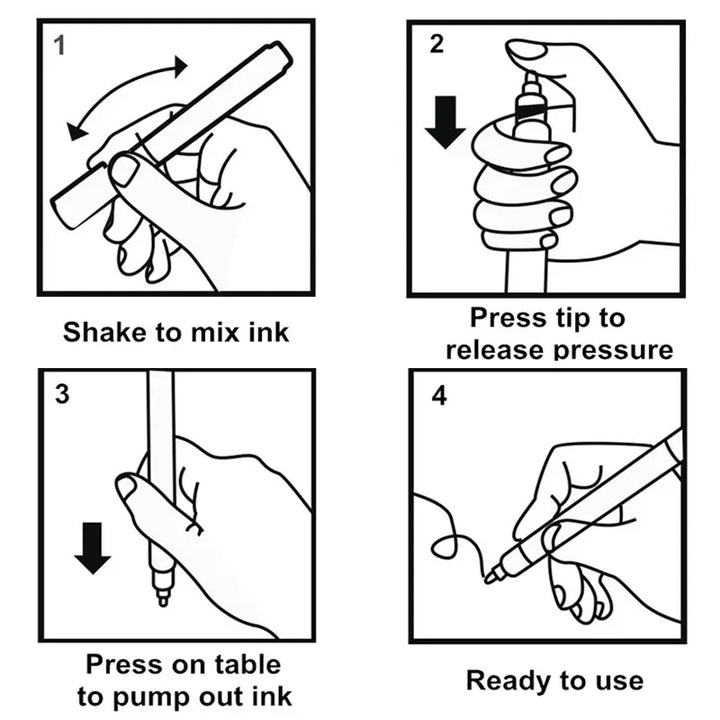 Waterproof Grout Pen Tile Marker Permanent Seam Repair Bathroom Kitchen Floor Wall