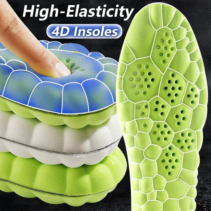 4D Massage Insoles – Ultra Soft Orthopaedic Insoles For Running Shoes, Arch Support, Back To School 2025 Comfort