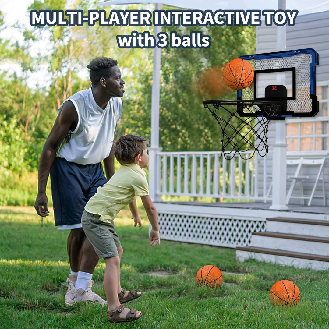 Basketball Hoop For Kids Wall Mounted Mini Backboard Set Indoor Outdoor Play Back To School 2026 Gift