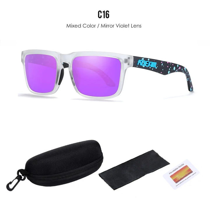 Polarized Sunglasses Unisex Outdoor Eyewear Summer 2026 Trend Mirror Lens Lightweight UV Protection Gift Idea