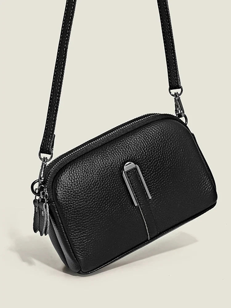 Genuine Leather Bag Crossbody Handbag For Women Fall 2026 Luxury Clutch Phone Bag Gift Idea