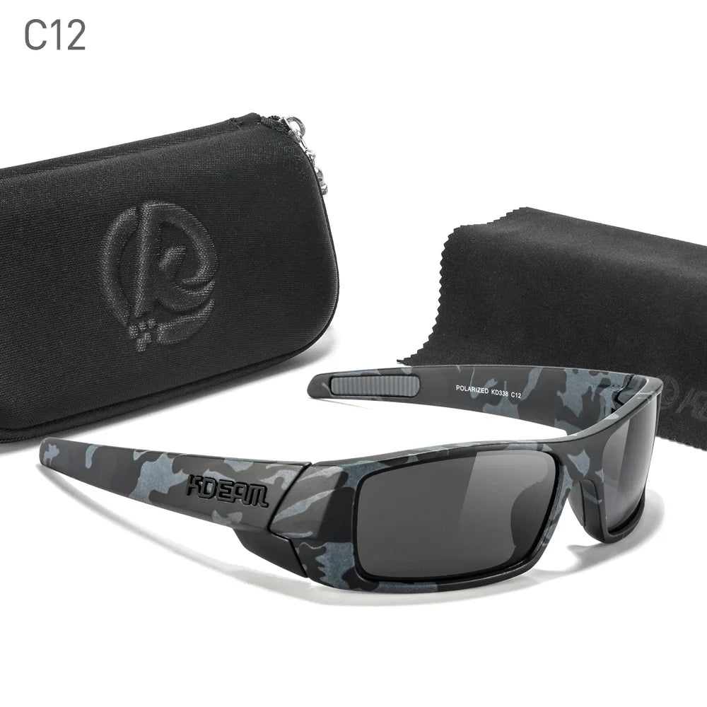 Photochromic Sunglasses All-Black Frame Fishing Sunglasses Summer 2026 Night Driving Comfort Case Included