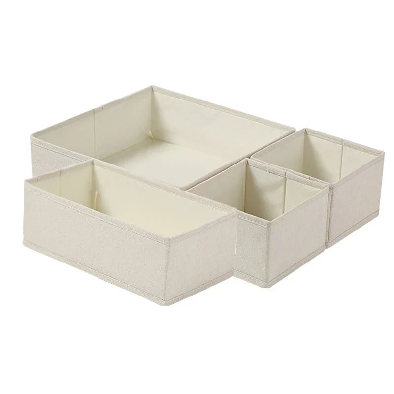 Foldable Bra and Underwear Organizer - Home Organizers for Socks, Trousers &amp; Drawer Storage