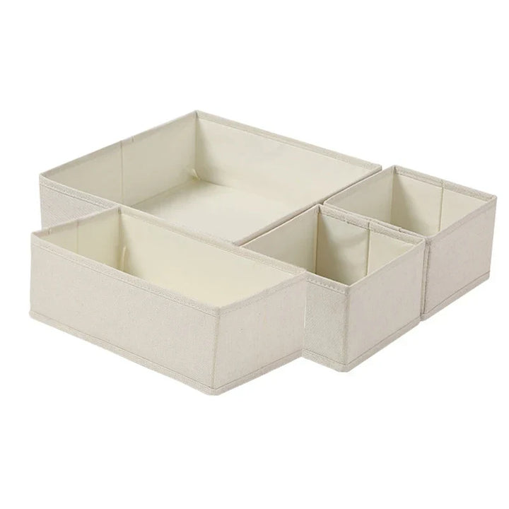 Foldable Bra and Underwear Organizer - Home Organizers for Socks, Trousers &amp; Drawer Storage
