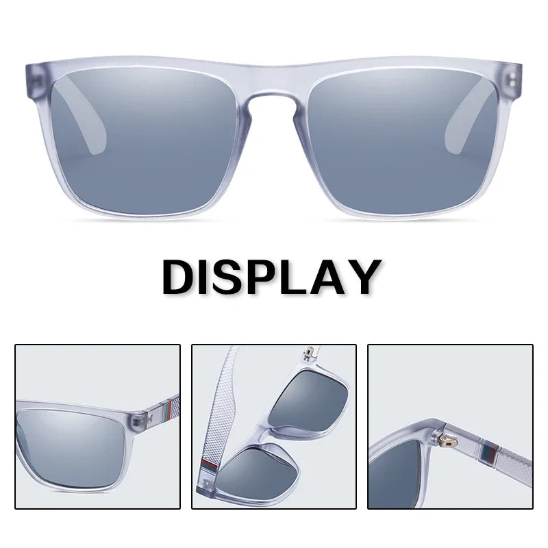 Polarized Sunglasses UV400 Square Frame Vintage Style for Driving and Outdoor Activities Summer 2026