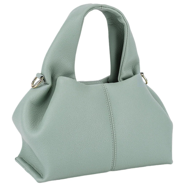 Fashion Clouds Shoulder Bag PU Leather Retro Crossbody Bag for Ladies, Perfect Lunchbox Tote