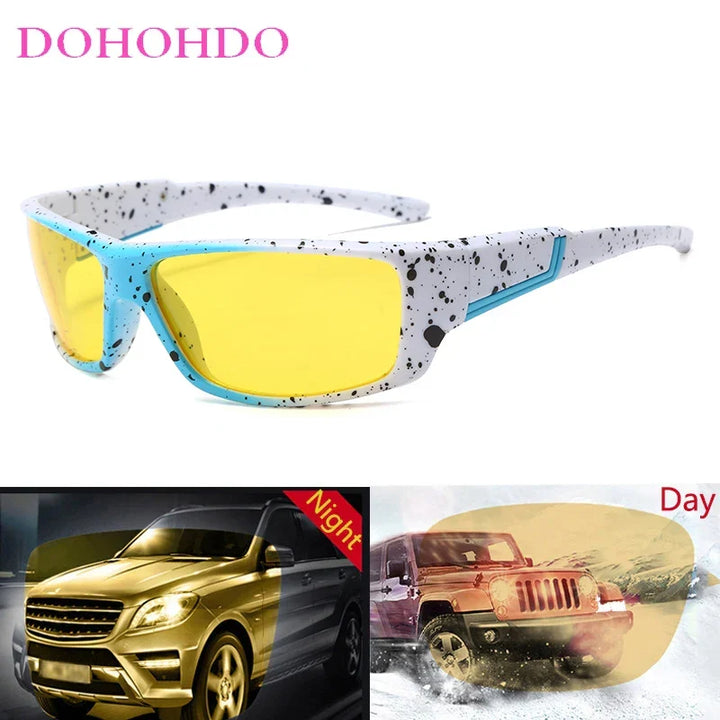 Night Vision Sunglasses Polarized Eyewear Fall 2025 Vision Enhancement for Night Driving UV400