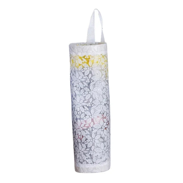 Wall-Mounted Home Organizers for Grocery Bags - Plastic Bag Dispenser &amp; Kitchen Organizer