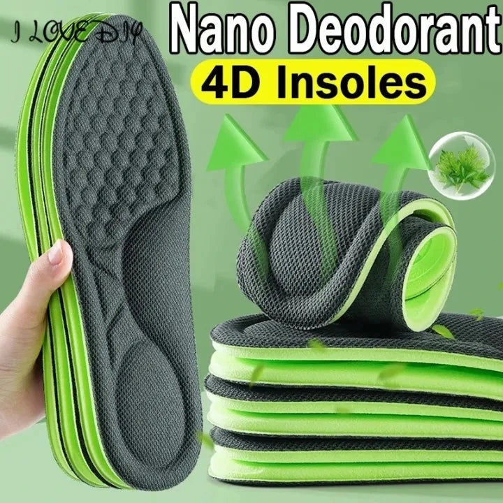 Memory Foam Orthopaedic Insoles 12 Pack Antibacterial Plantar Fascia Insole