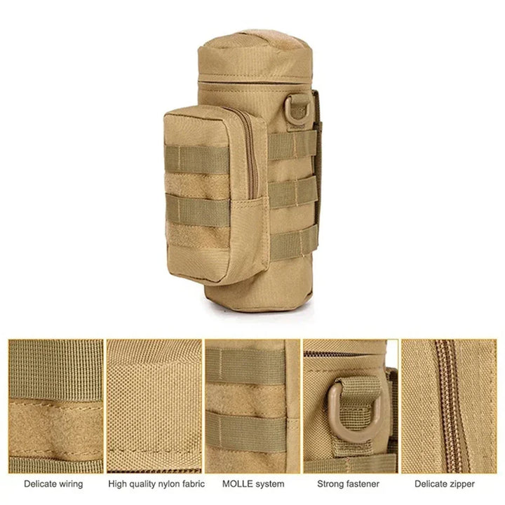 Water Bottle Carrier Tactical MOLLE Bottle Pouch Outdoor Gear Fall 2025 Durable Construction