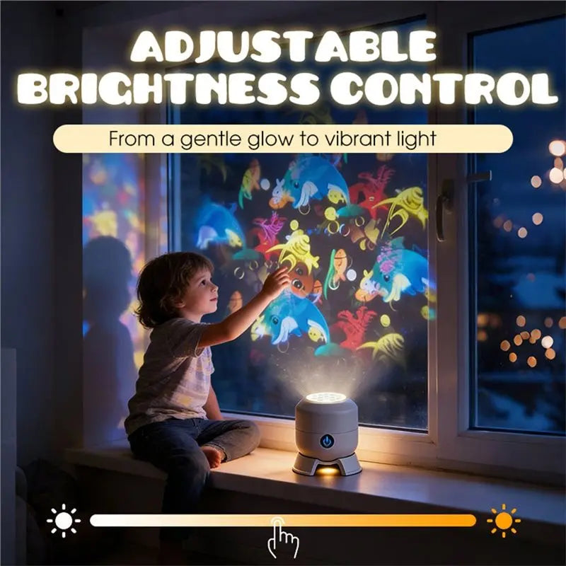 Night Light Projector Ocean Wave Rotating Lamp Kids Bedroom Decor Gift Idea Fall 2026