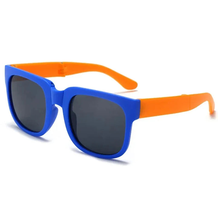 Kids Sunglasses Foldable Square Frame UV400 Protection for Outdoor Play Summer 2026 Gift Idea