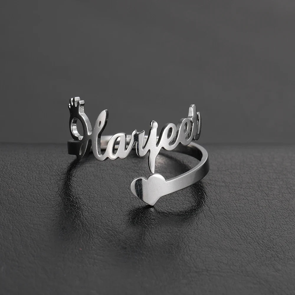 Name Ring Custom Double First Names Jewelry For Couples Personalized Gift TikTok Viral Fall 2026