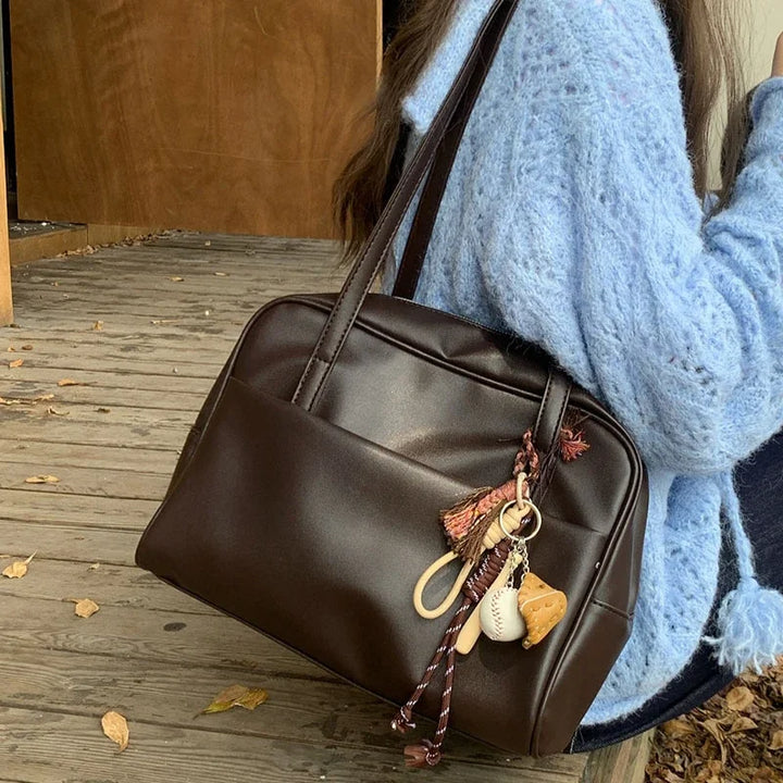 Tote Bag Texture Large Capacity Everyday Carry, Commuting Friendly Autumn Winter 2026 Trend