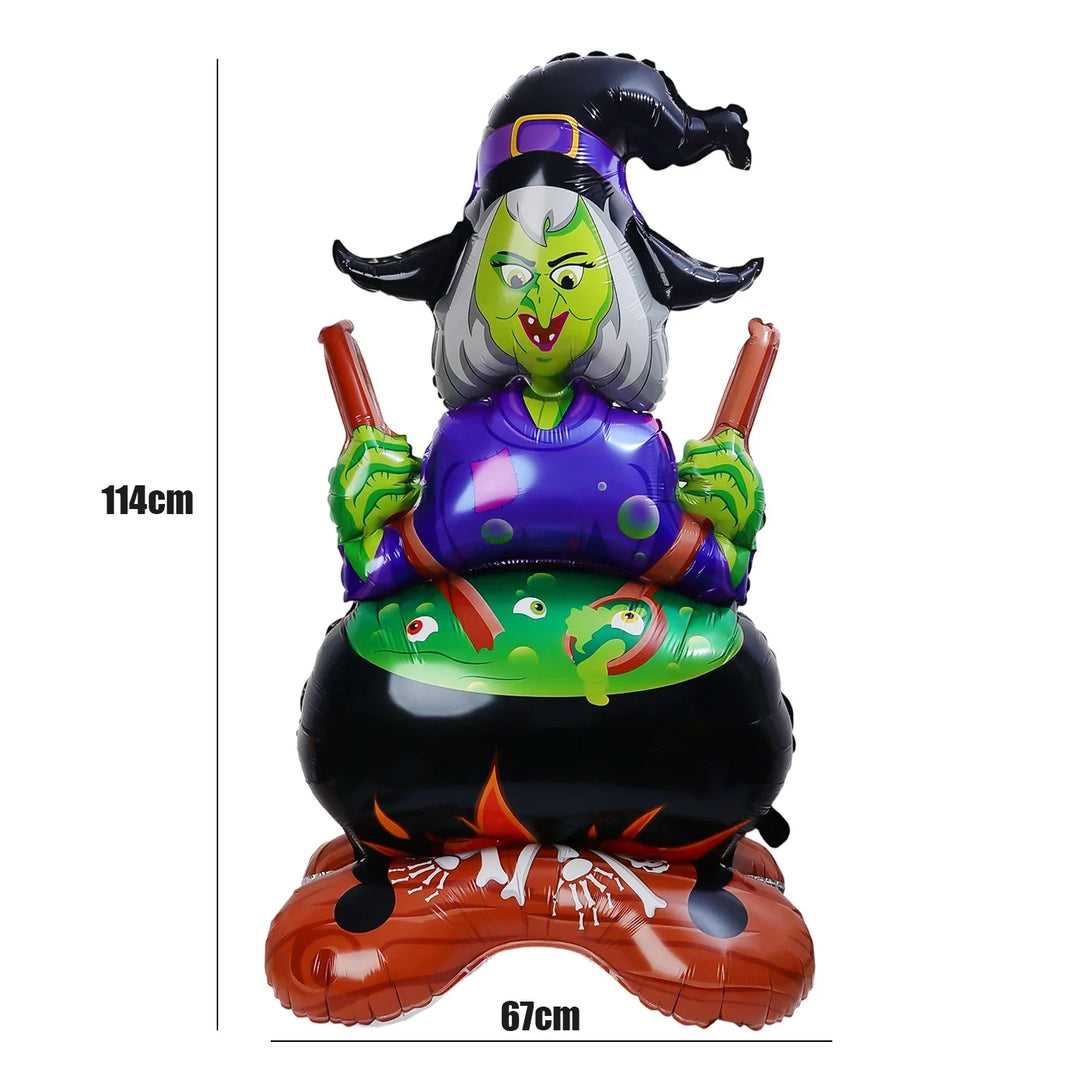 Halloween Balloons Giant Foil Standee Party Decor 2025