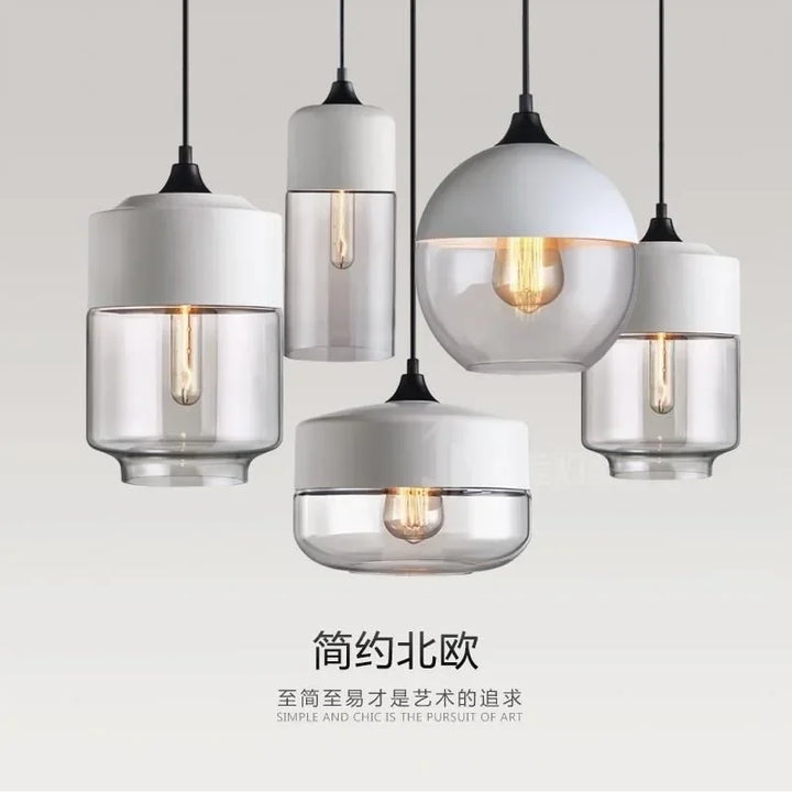 Pendant Light Glass Chandelier E27 For Dining Room Cafe Hotel Living Room Kitchen Island Modern Farmhouse Fall 2026