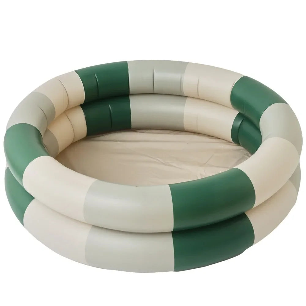 Inflatable PVC Ocean Balls for Kids - colourful Summer Pool Toys for Garden and Courtyard Play