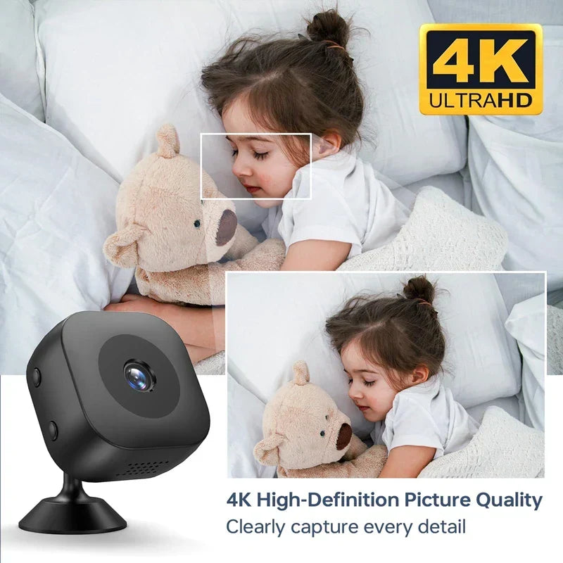 Mini HD Security Camera WiFi Remote Monitor 1080P Night Vision Motion Detection Smart Home Fall 2025 Gift