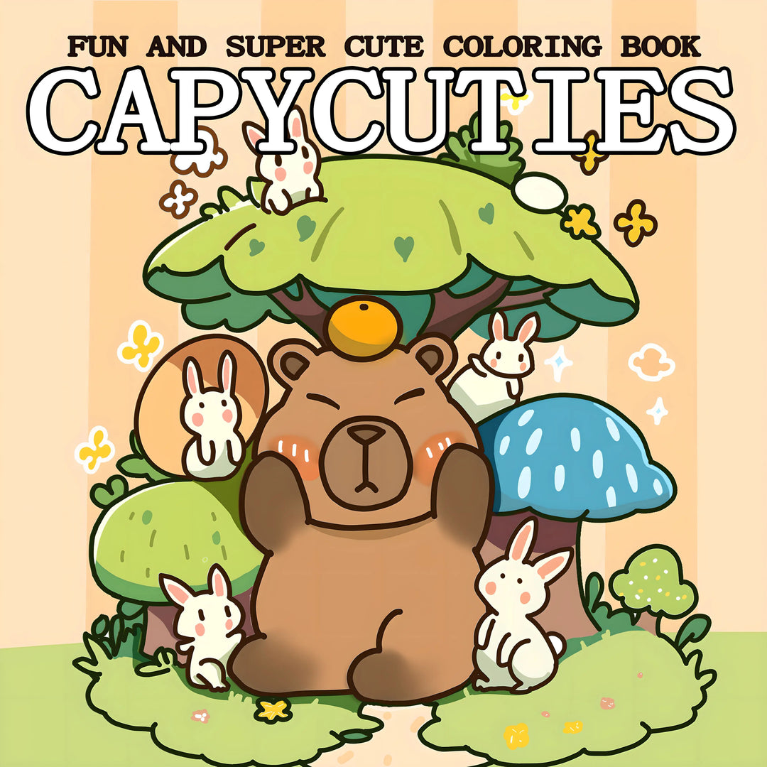 colouring Book For Adults With Cute Patterns And Easy Drawings Fall 2025 Gift Idea
