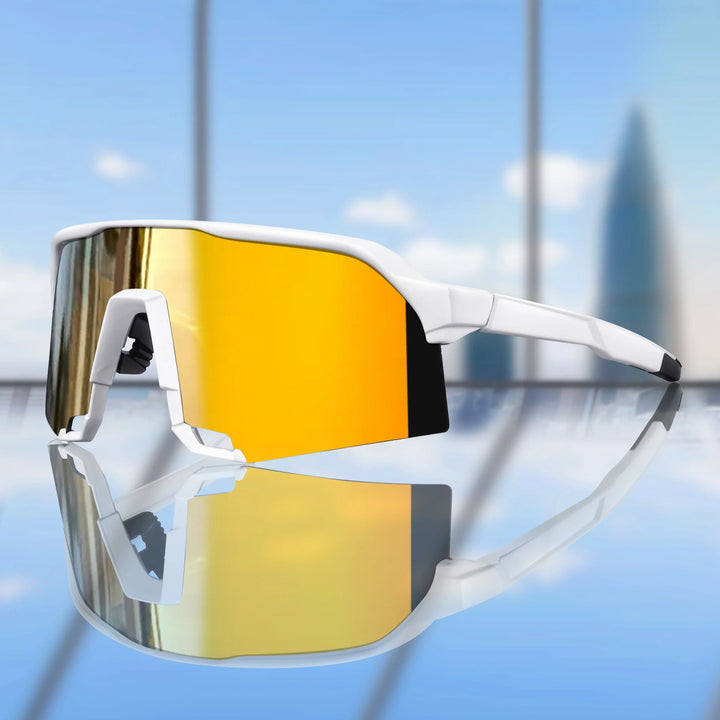 Lightweight unisex sports sunglasses – UV400 polycarbonate lenses, cycling, running, fishing