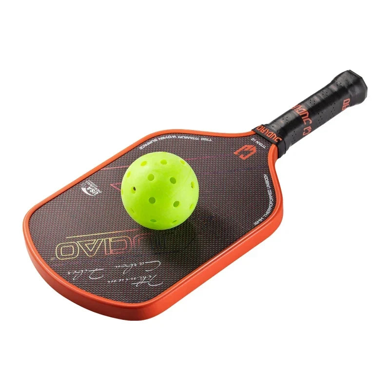 Carbon Fiber Pickleball Paddle with Foam Injected Edges for Enhanced Spin and Control, Lightweight and Durable Pickleball Equipment