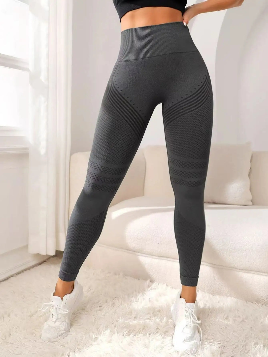 Compressive high-waist women&
