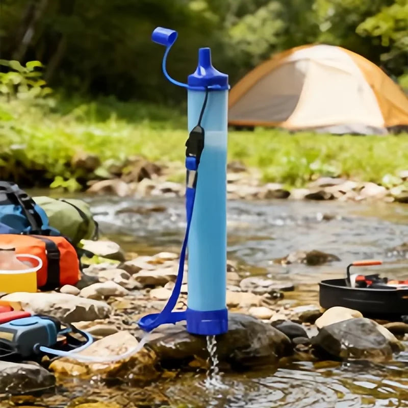 Personal Water Filter Straw – Portable Purifier for Camping, Hiking &amp; Emergency Survival 2026