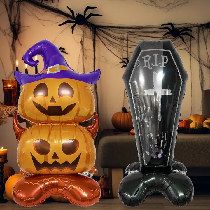 Halloween Balloons Giant Foil Standee Party Decor 2025