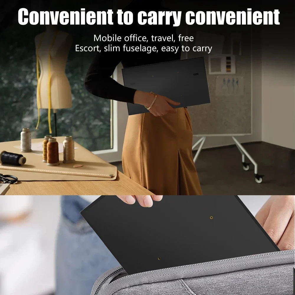 Portable Monitor 14 Inch 60Hz Travel Display With Speakers