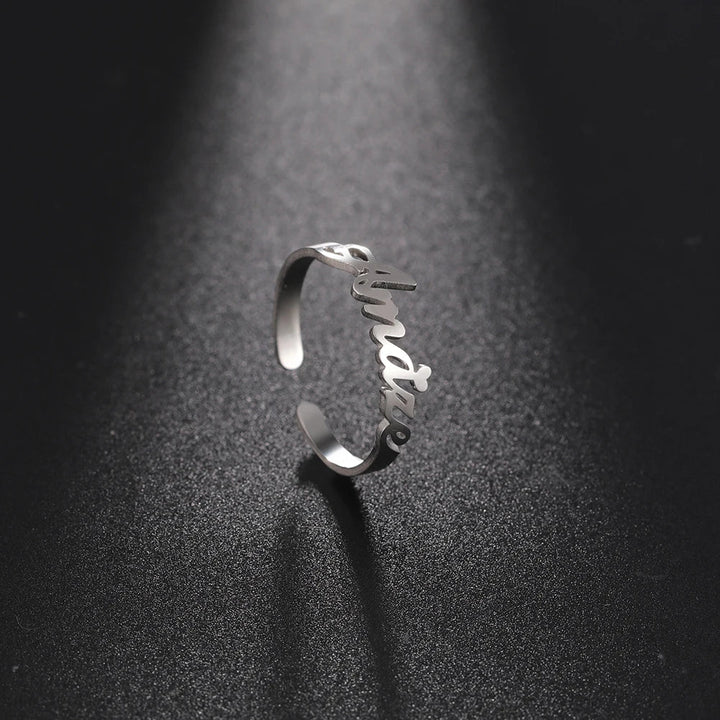 Name Ring Custom Double First Names Jewelry For Couples Personalized Gift TikTok Viral Fall 2026