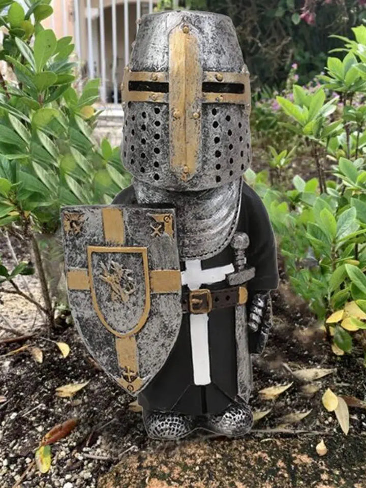 Knight Garden Statue Set Medieval Garden Decor Gnomes Collection Autumn 2026 Trend