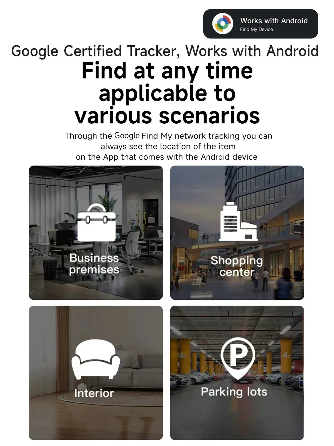 Smart Wallet Tracker Card IP68 Waterproof – Wireless Rechargeable Android Item Locator 2026