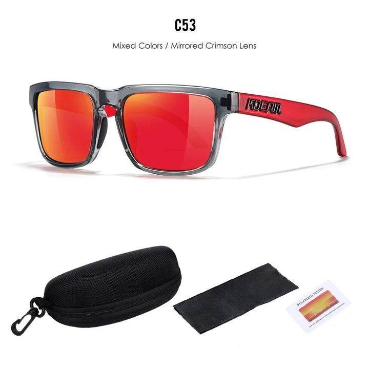 Polarized Sunglasses Unisex Outdoor Eyewear Summer 2026 Trend Mirror Lens Lightweight UV Protection Gift Idea