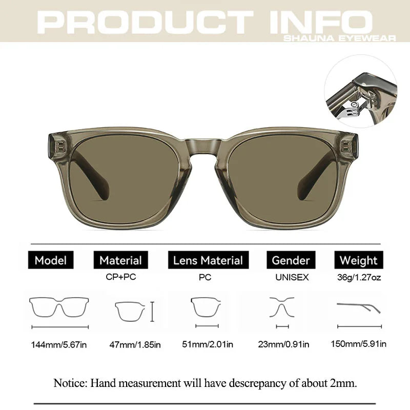 Retro square unisex sunglasses – UV400 gradient lenses, vintage style, travel and beach