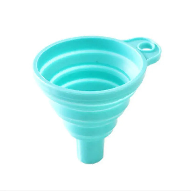 Household Telescopic Funnel Kitchen Tool - High Temperature Resistant Mini Folding Funnel - 4 colours Available
