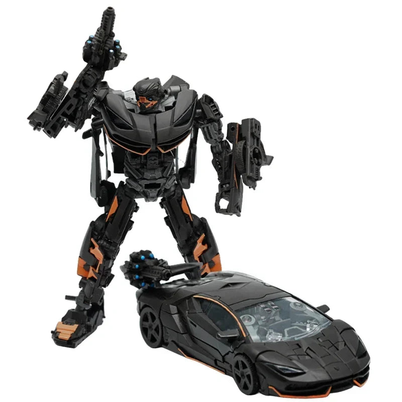 Transforming Robot Car Toy Alloy Edition Anime Action Figure, 13cm Unisex Kids Gift Fall 2025 Trend
