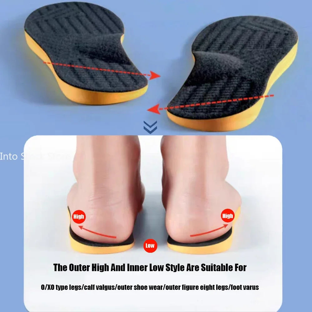 Orthopaedic Insoles Arch Support Shoe Pads For Flat Feet Fall 2025 Back To School All Day Comfort