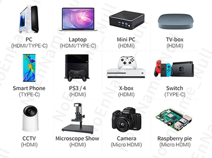 Portable 11.6 Inch HDMI Monitor 1366x768 Gaming Display