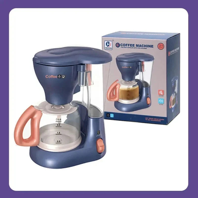 Pretend Kitchen Playset - Electric Vacuum, Juicer, Washing Machine &amp; Water Sweeper Toys for Kids