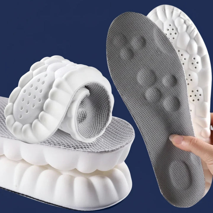 Sport Latex Insoles with Arch Support – Breathable Cushion Plantar Fascia Insole